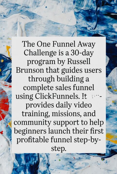 One Way Funnel Challenge